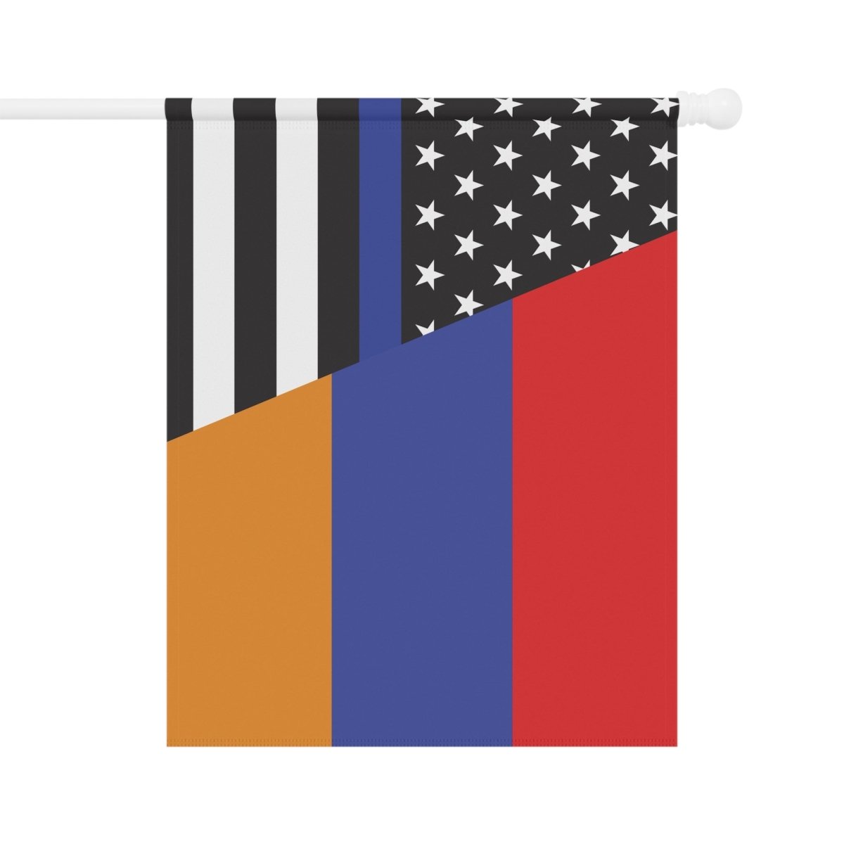 Armenians Support US Police Flag Garden & House Banner - Cultics