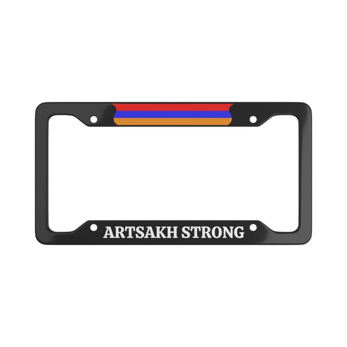 Artsakh Strong with flag License Plate Frame - Cultics