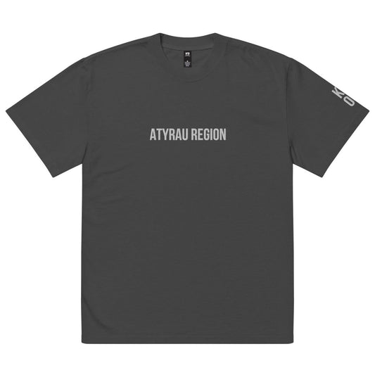 Atyrau Region KZ 06 Embroidered Oversized T-shirt - Cultics