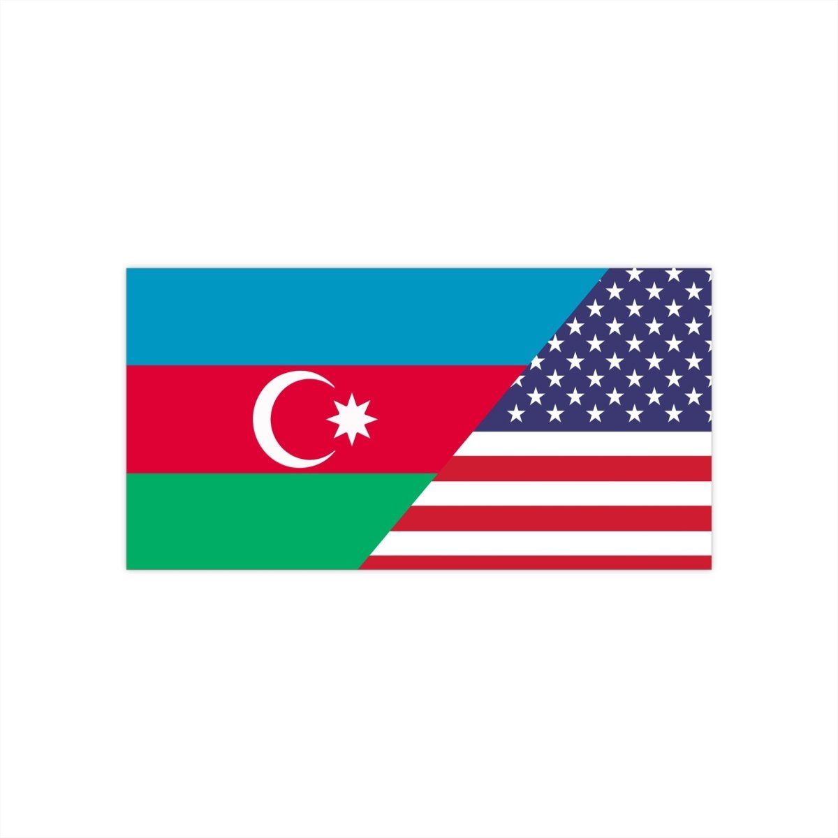 Azerbaijani American Bumper Stickers - Cultics