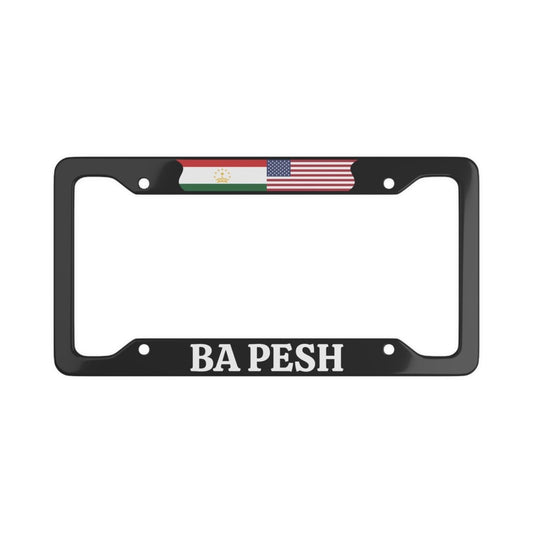 Ba pesh TJK License Plate Frame - Cultics