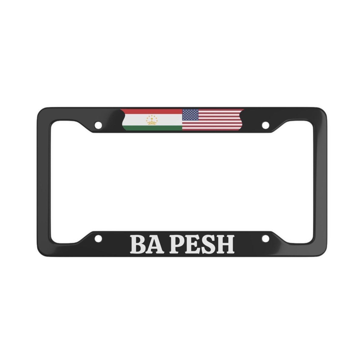 Ba pesh TJK License Plate Frame - Cultics