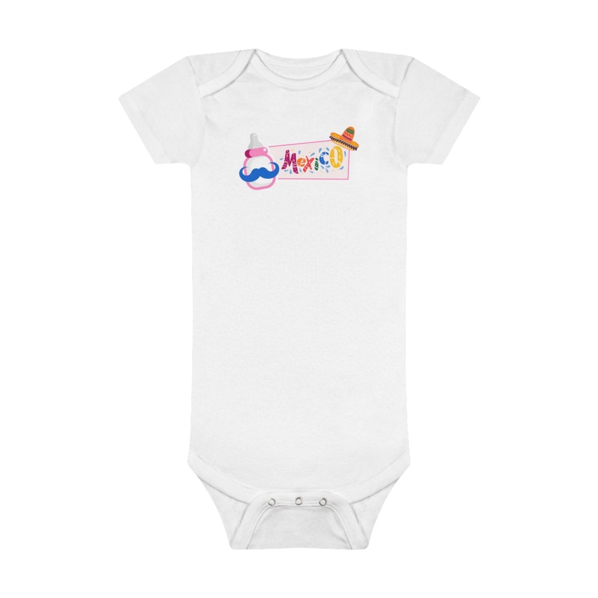 Baby Bottle MEX Organic Bodysuit - Cultics