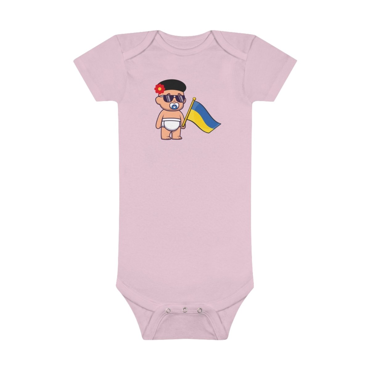 Baby Dmitro UKR Organic Bodysuit - Cultics