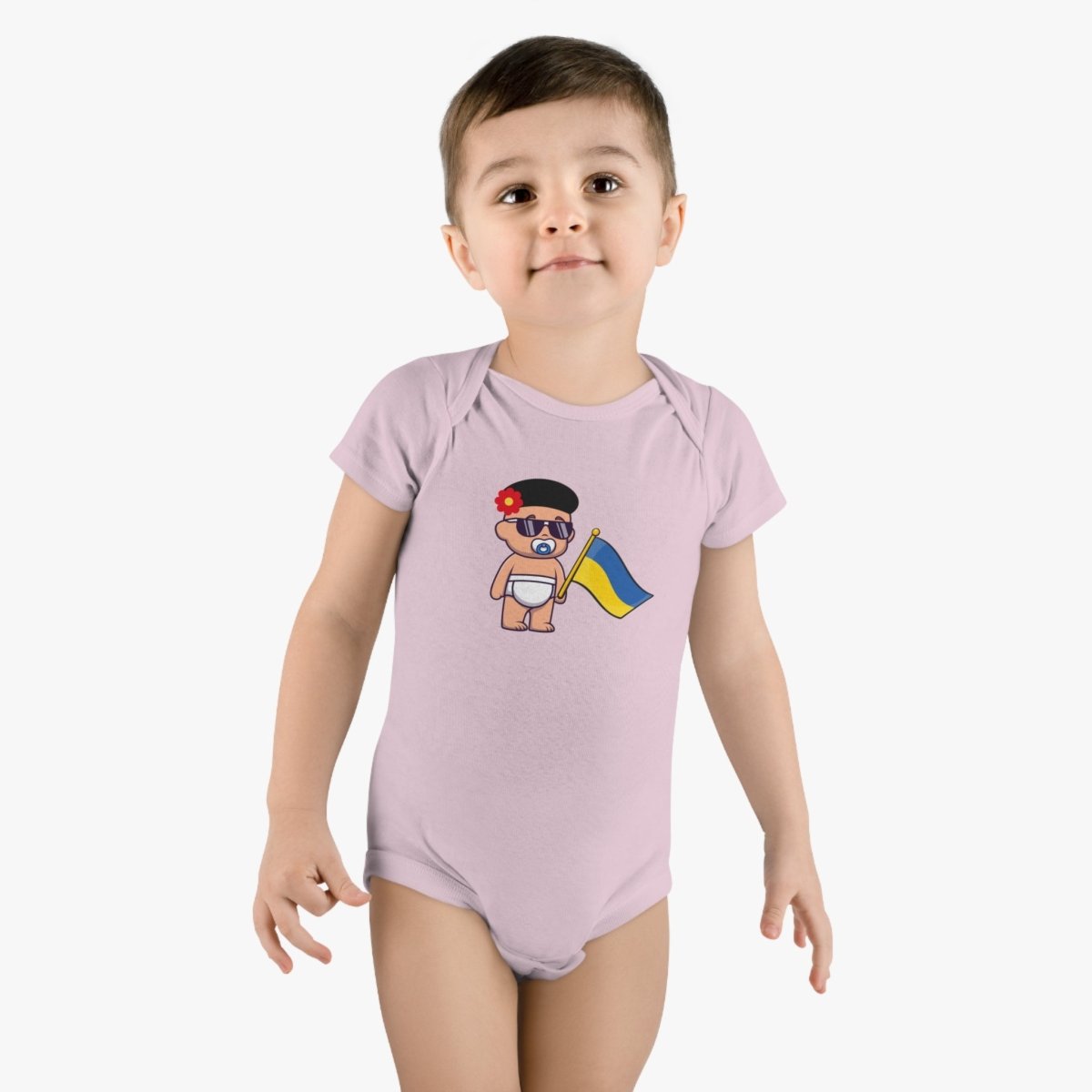 Baby Dmitro UKR Organic Bodysuit - Cultics