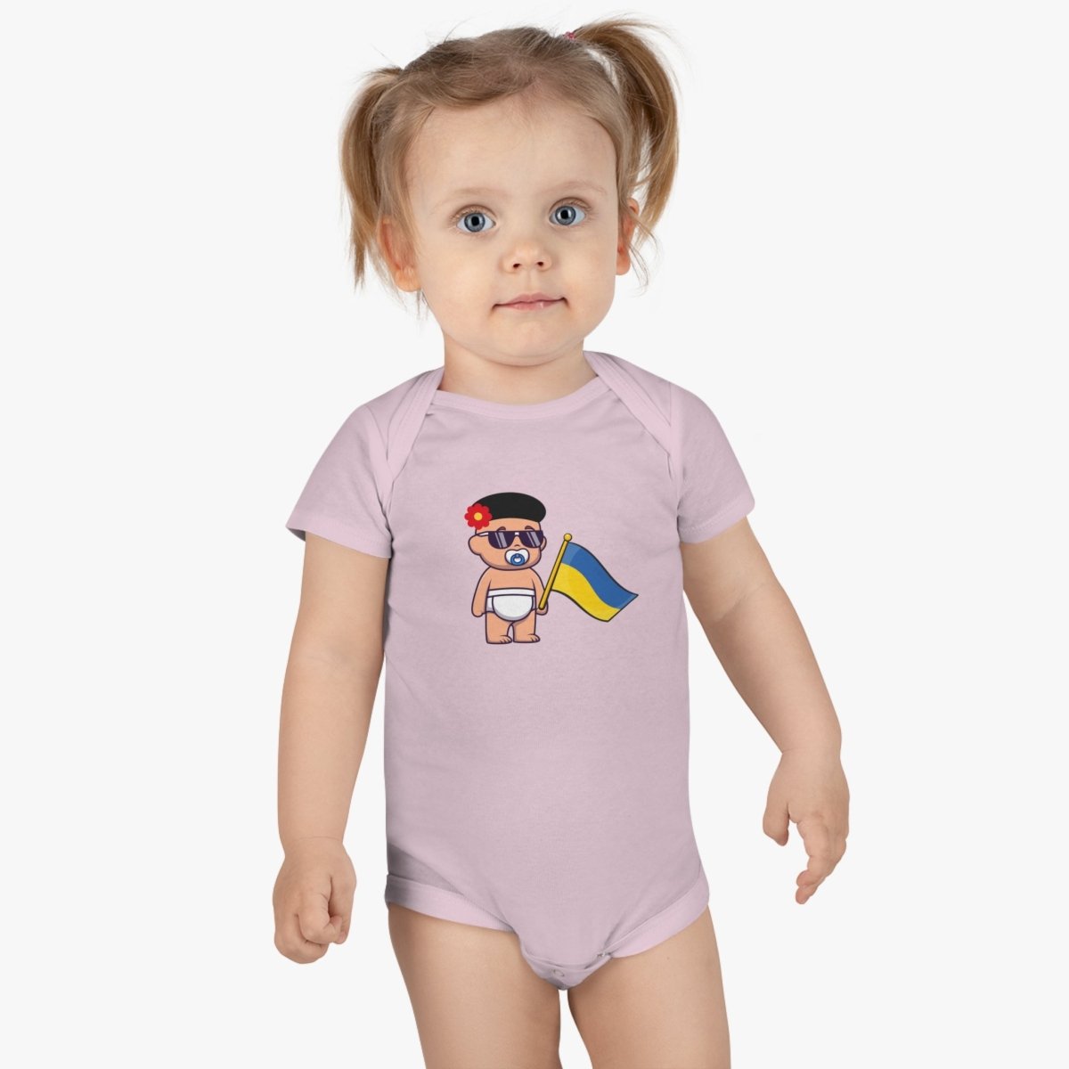 Baby Dmitro UKR Organic Bodysuit - Cultics